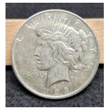 1923 Peace Dollar AU