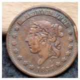1837 Hard Times Token