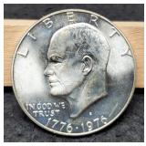 1976-S Silver Ike Dollar Unc.