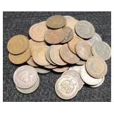 (36) Indian Head Cents Back To 1890