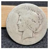 Cull Peace Dollar w/ Poor Date