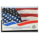 2010 5 Quarter America The Beautiful Proof Set
