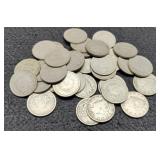 (36) V Nickels