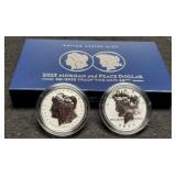 2025 Morgan & Peace Dollar Reverse Proof