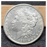 1891-S Morgan Dollar AU