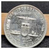 1974 1 Troy Oz. Silver Round World Trade Unit