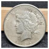 1925 Peace Dollar