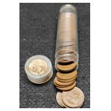 Roll w/ 40 Canada Cents 1940