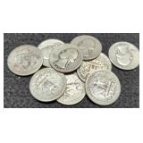 (10) Silver W. Quarters