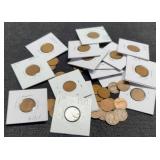 (50) 1919 Wheat Cents