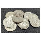(10) Silver W. Quarters