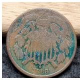 1868 Two Cent