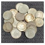 (25) Silver R. Dimes