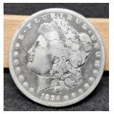 1884-S Morgan Dollar F