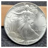 1986 Silver Eagle