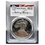 1989-S Slab Proof Silver Eagle PCGS PR69 DCAM