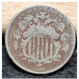 1867 Shield Nickel G
