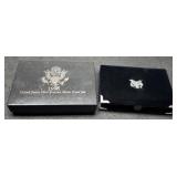 1996 5 Coin Silver Premier Proof Set w/ Case & COA