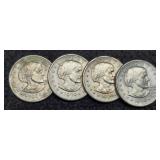 (4) 1979-D S.B. Anthony Dollars AU