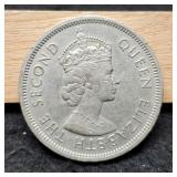 1960 Hong Kong One Dollar