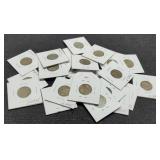 (25) Silver War Nickels