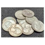 (10) Silver W. Quarters