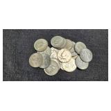 (20) 40% Silver K. Half Dollars