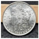 1886 Morgan Dollar BU