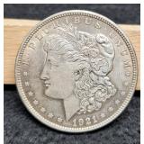 1921 Morgan Dollar XF