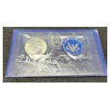 1971-S Silver Ike Unc. Dollar