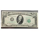 1950 E $10 FR Note Unc.