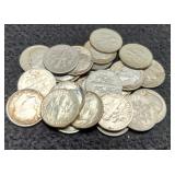 (25) Silver R. Dimes