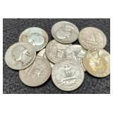 (10) Silver W. Quarters
