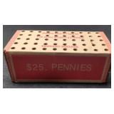 (50) Rolls 2009 L. Log Cabin Cents BU In