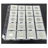 (20) Silver W. Quarters