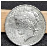 1923 Peace Dollar AU