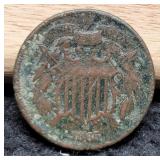 1865 Two Cent AG