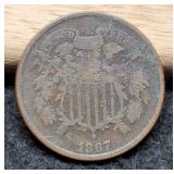 1867 Two Cent
