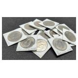 (16) 1976-D V1 Ike Dollars AU