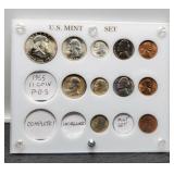 1955 11 Coin Complete Unc. Mint Set
