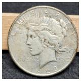 1923-D Peace Dollar