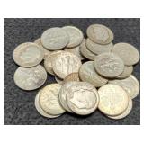 (25) Silver R. Dimes