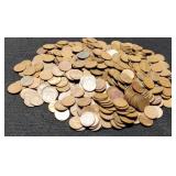 (5) Hundred Wheat Cents Sold By The Hundred