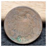 1865 Two Cent AG