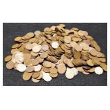 (5) Hundred Wheat Cents Sold By The Hundred