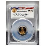 1989 Slab $5 1/10 Oz. Proof Gold Eagle PCGS PR70