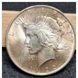 1922 Peace Dollar AU