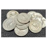 (10) Silver W. Quarters