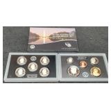 2019 10 Coin Silver Proof Set, No W Cent