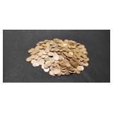 (5) Hundred Wheat Cents Sold By The Hundred